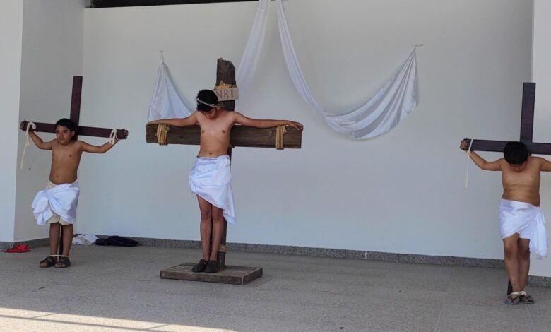 Viacrucis infantil